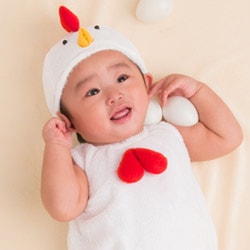 メルヘン ベビー コッコちゃん 100日-1才 中国製