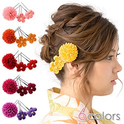 髪飾りセット マムに小梅 中国製