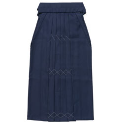 大人女子袴 紺 無地 中国製