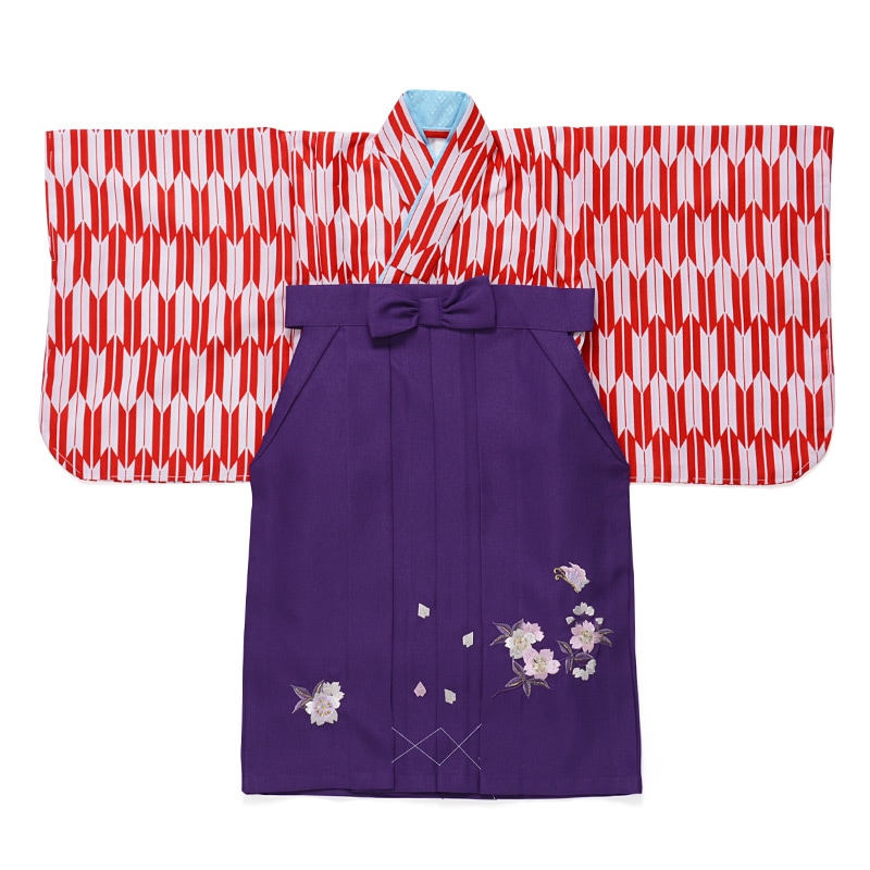 ミニチュア着物 赤紫 ④ ミニチュア着物 紫姫柄 ミッシィページ