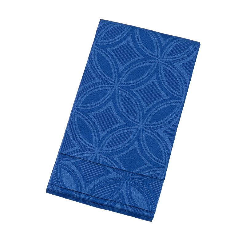 女子袴下帯 七宝 青