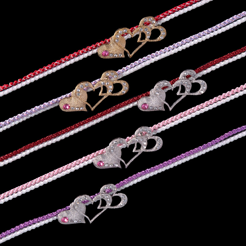 帯飾り紐 ポリ スリーハート 120cm 中国製