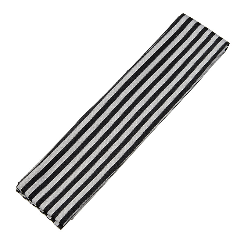 男の子 角帯 白黒縞