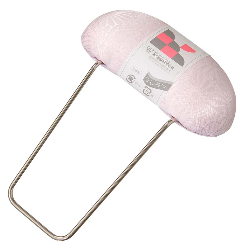 帯枕 ピンク 花嫁用 金足付 文庫 No.114