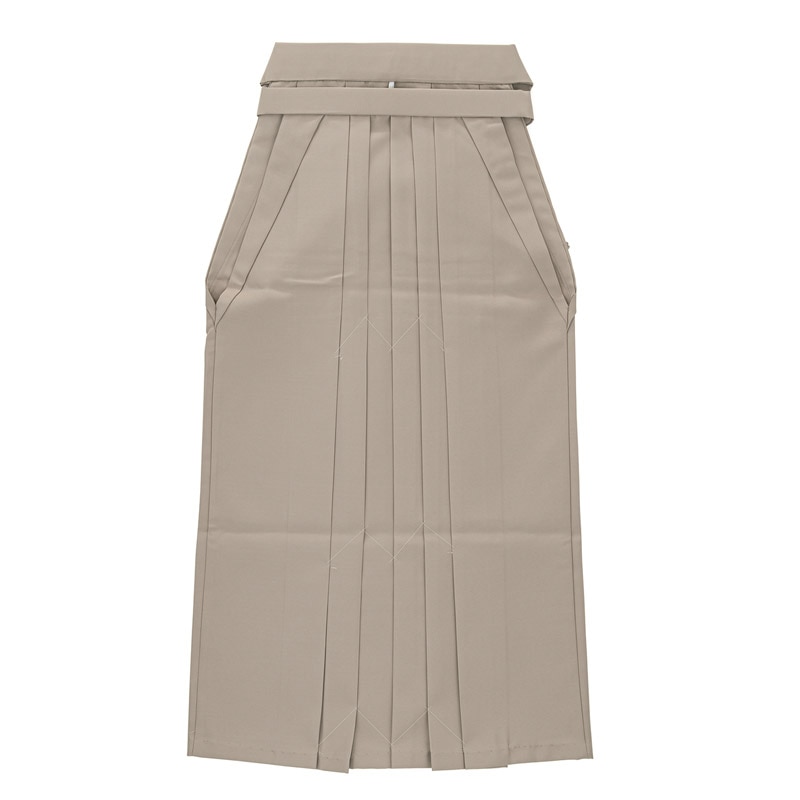 大人女子袴 薄茶色 無地 中国製