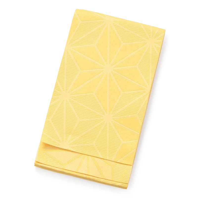 女子袴下帯 麻の葉 クリーム