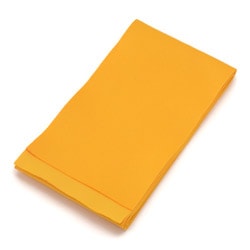 女子袴下帯 ポリ 山吹 無地 340*15cm 難物