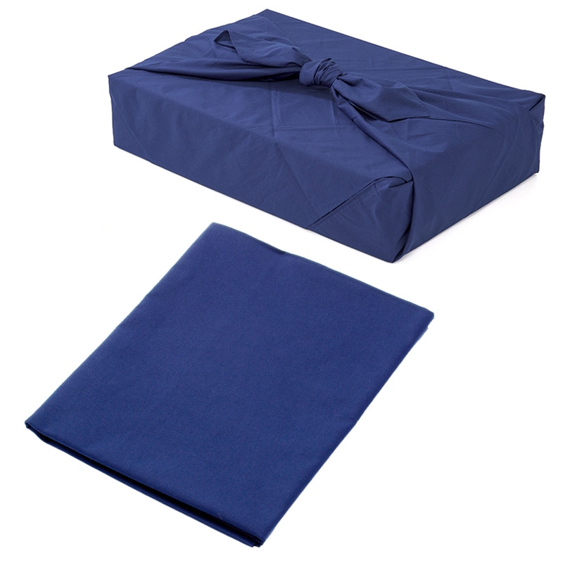 一反風呂敷 綿ブロード 紺