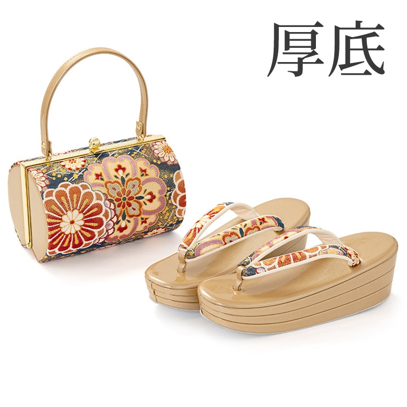 大人和装,婦人和装小物,草履・バッグ,振袖向き,草履バッグセット |衣裳