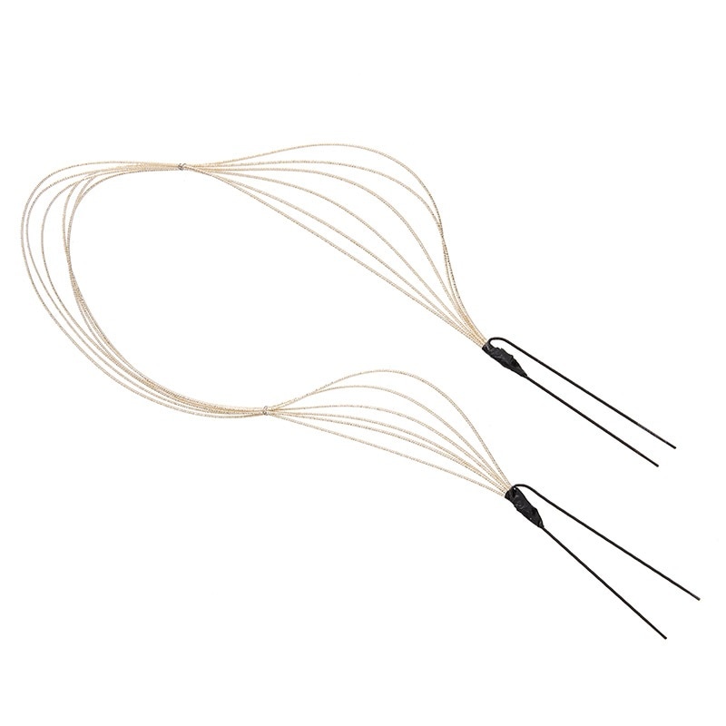 髪飾り シャンパンゴールド