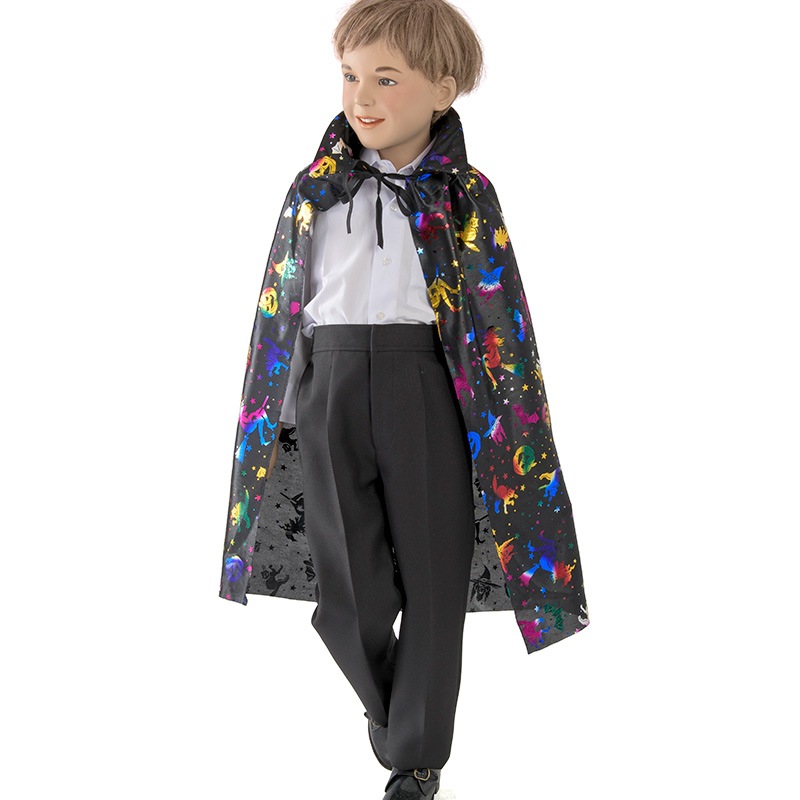 メルヘン ハロウィンマント 魔女 丈65cm 難物 中国製