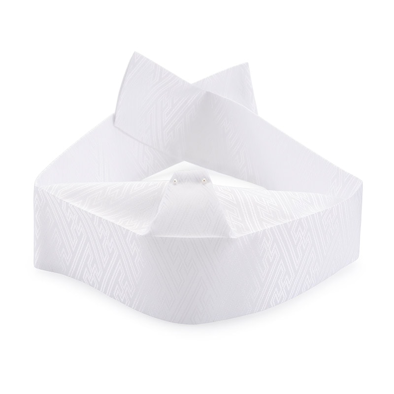 婚礼 花嫁 角かくし ポリ 白サヤ型  難物 中国製