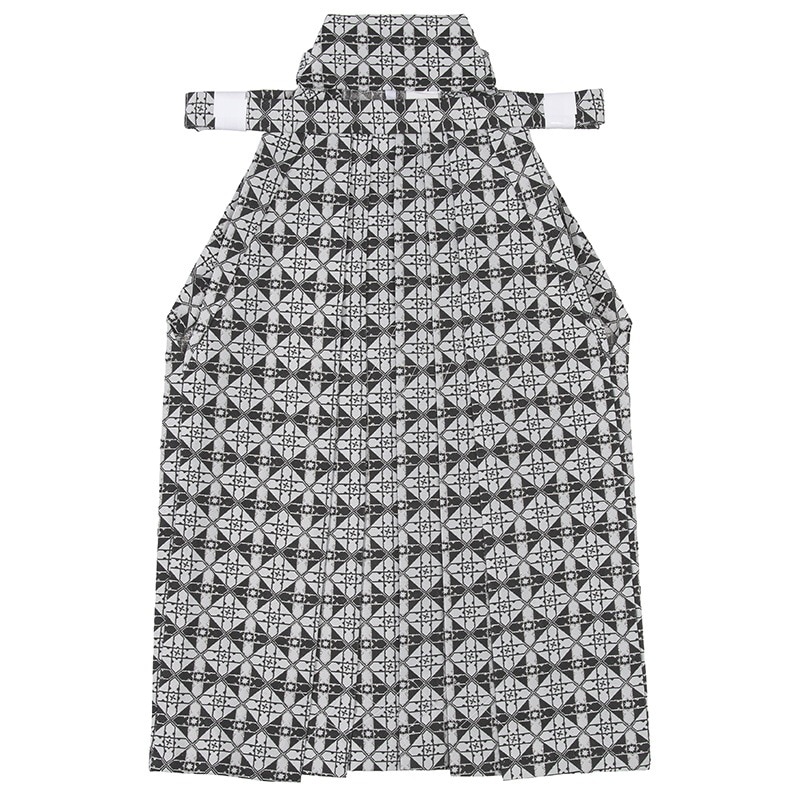 男の子袴単品 白黒スクエア 中国製