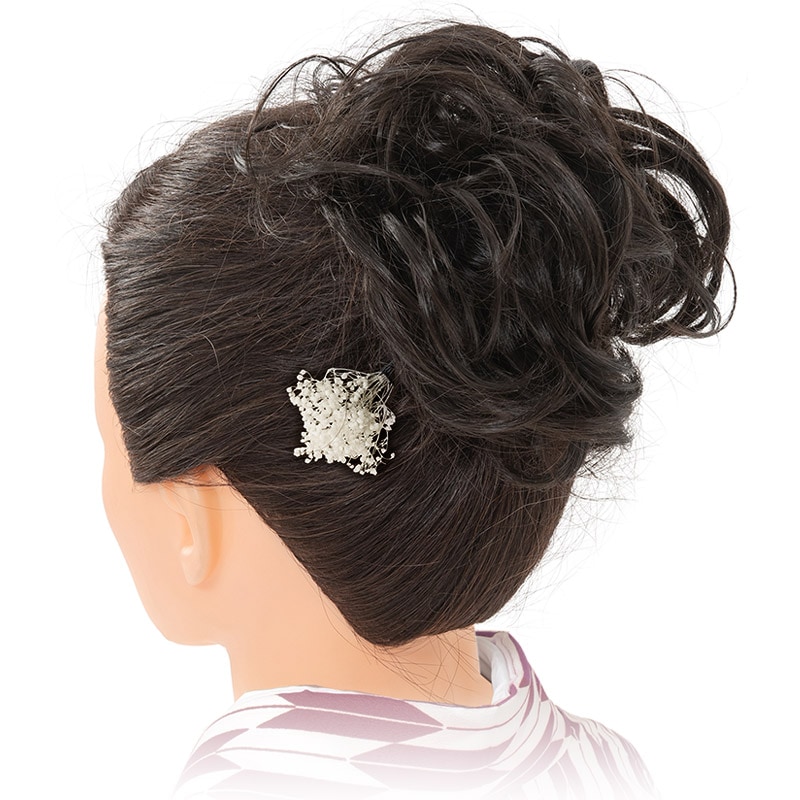 髪飾り カスミソウ 中国製