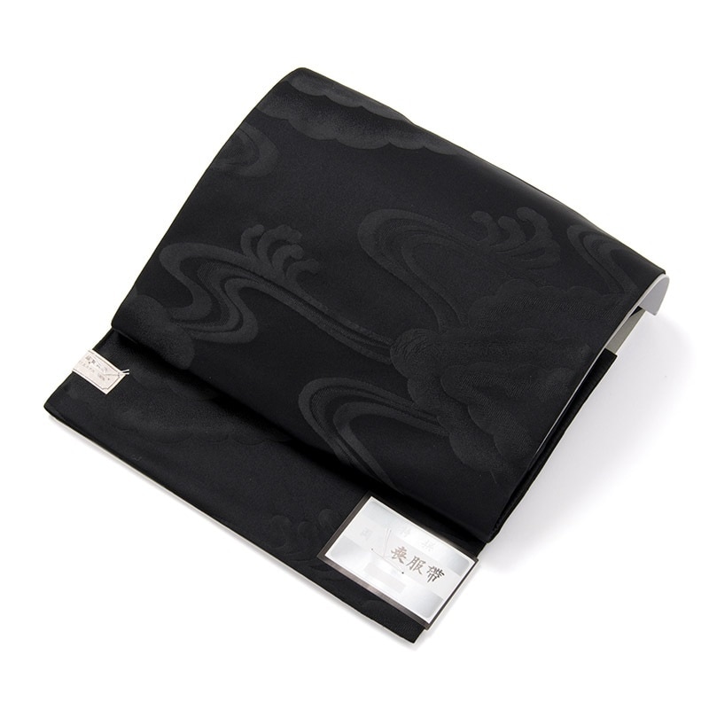 喪服用作り帯 ポリエステル 夏冬兼用(両面) M寸 サンプル品 | 大人和装