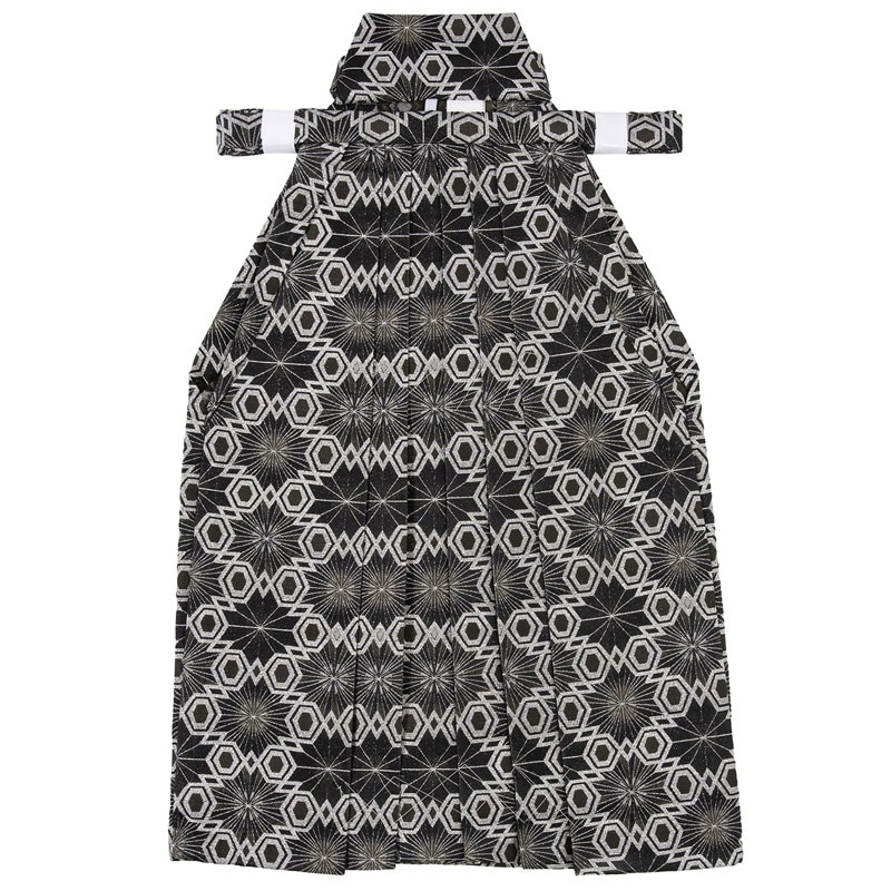 男の子袴単品 黒銀スター 中国製