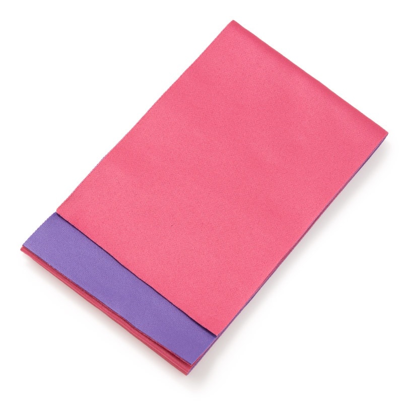 女子袴下帯 ポリ リバーシブル ピンク/スミレ