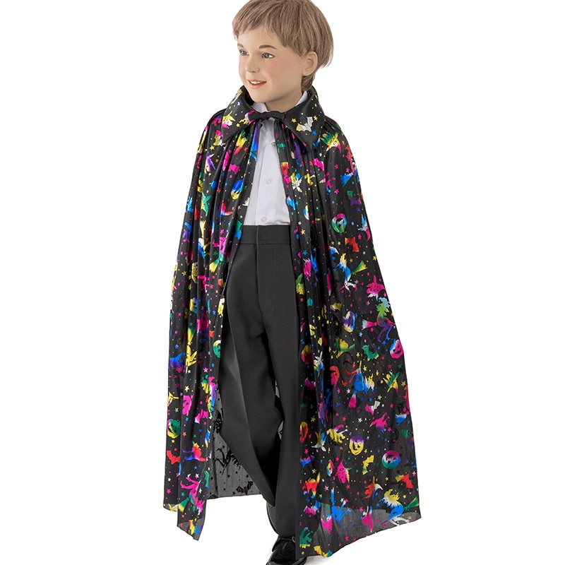 メルヘン ハロウィンマント 魔女 丈85cm 中国製