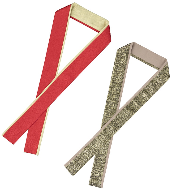 二重重ね衿 ポリ 