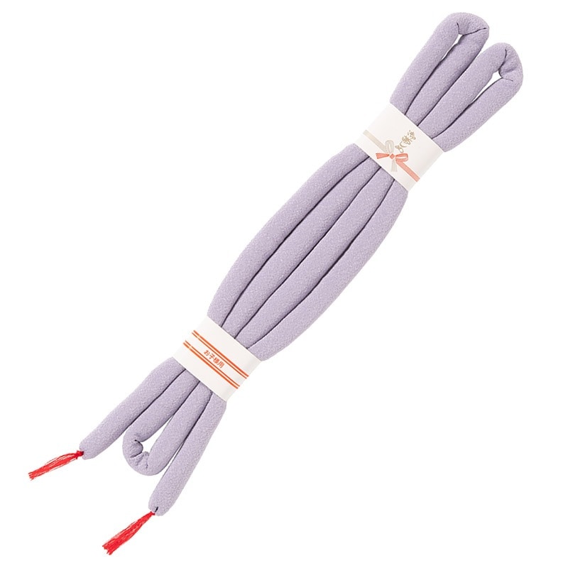 女の子丸ぐけ ちりめん 薄紫