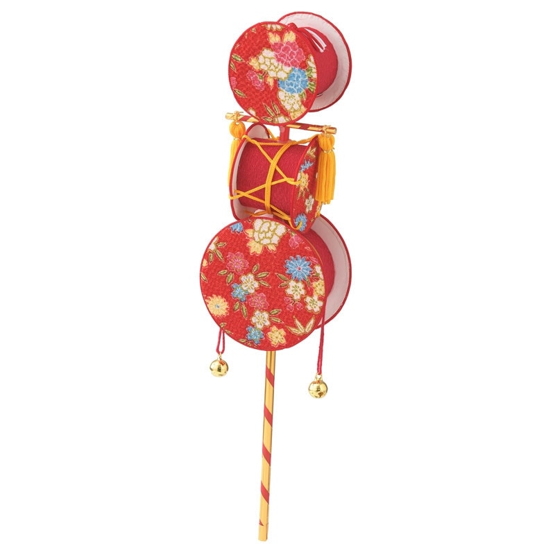 お宮参り でんでん太鼓 水引なし 箱なし 日本製 | 初着・ベビー衣裳,初