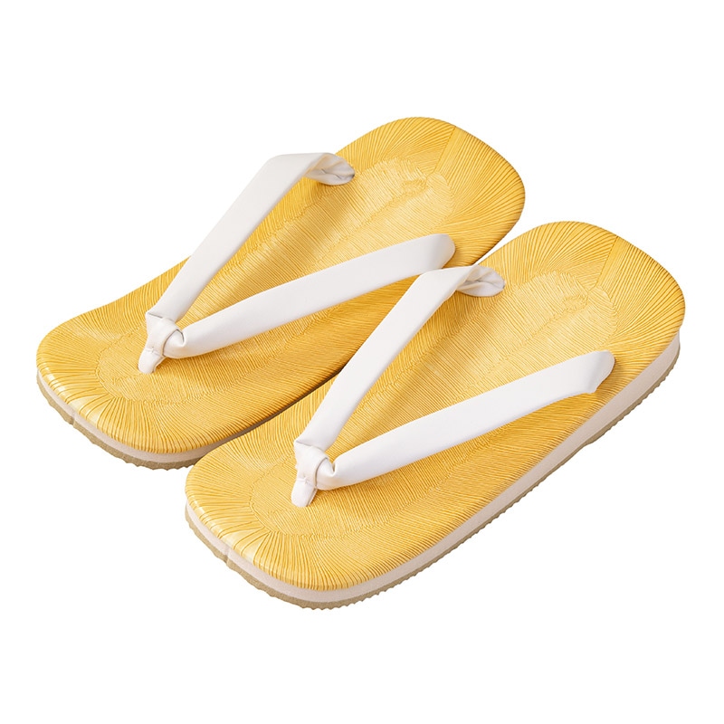 殿方草履 白鼻緒 スポンジ底