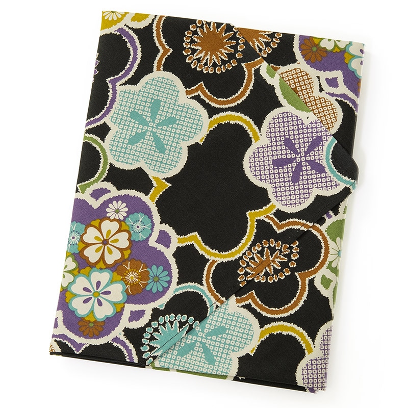 風呂敷 梅 黒 110×110cm