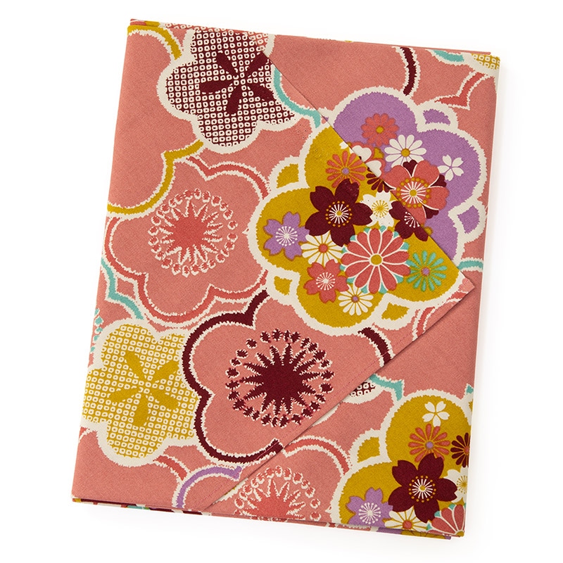 風呂敷 梅 ピンク 110×110cm