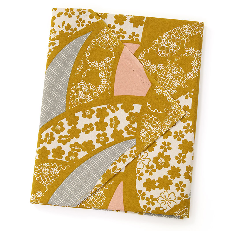 風呂敷 青海 金茶 110×110cm