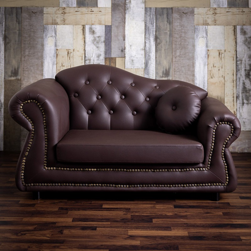 キッズヨーロッパソファー ブラウン FU【メーカー直送 納期約10日・返品不可】