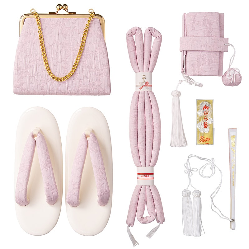 女の子箱迫セット ラベンダーピンク デイジー 7才