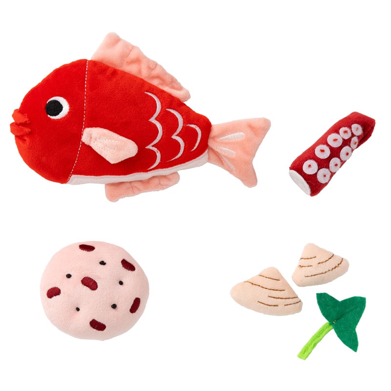 ディスプレイ フェルトお食い初めセット 中国製