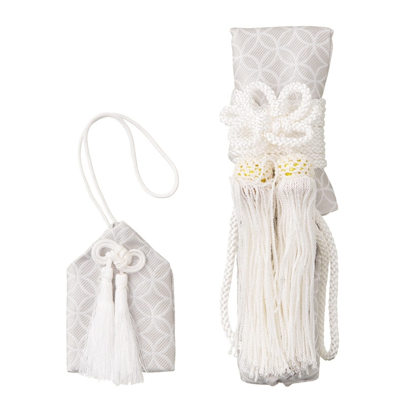 男の子かいけん・お守りセット 薄グレー七宝 中国製