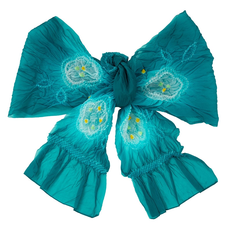 子供兵児帯 ナイロン ターコイズ