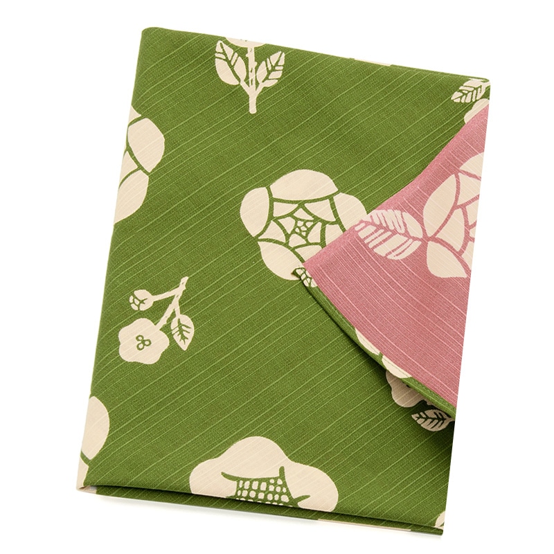 風呂敷 バラ 草色 11-3 105×105cm