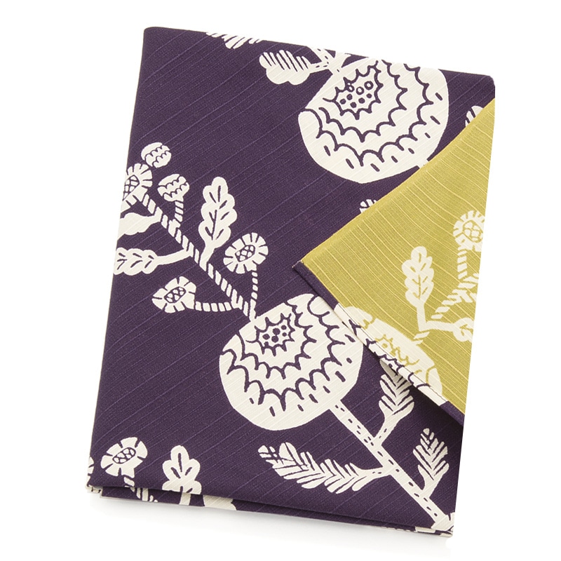 風呂敷 菊 濃紫 11-11 105×105cm