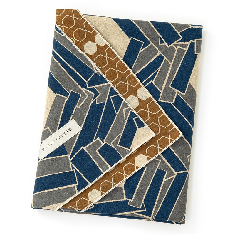 風呂敷 亀甲 ネイビー 13-11 108×108cm