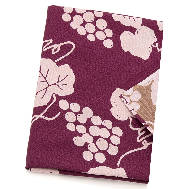 風呂敷 葡萄 ワイン色 105×105cm