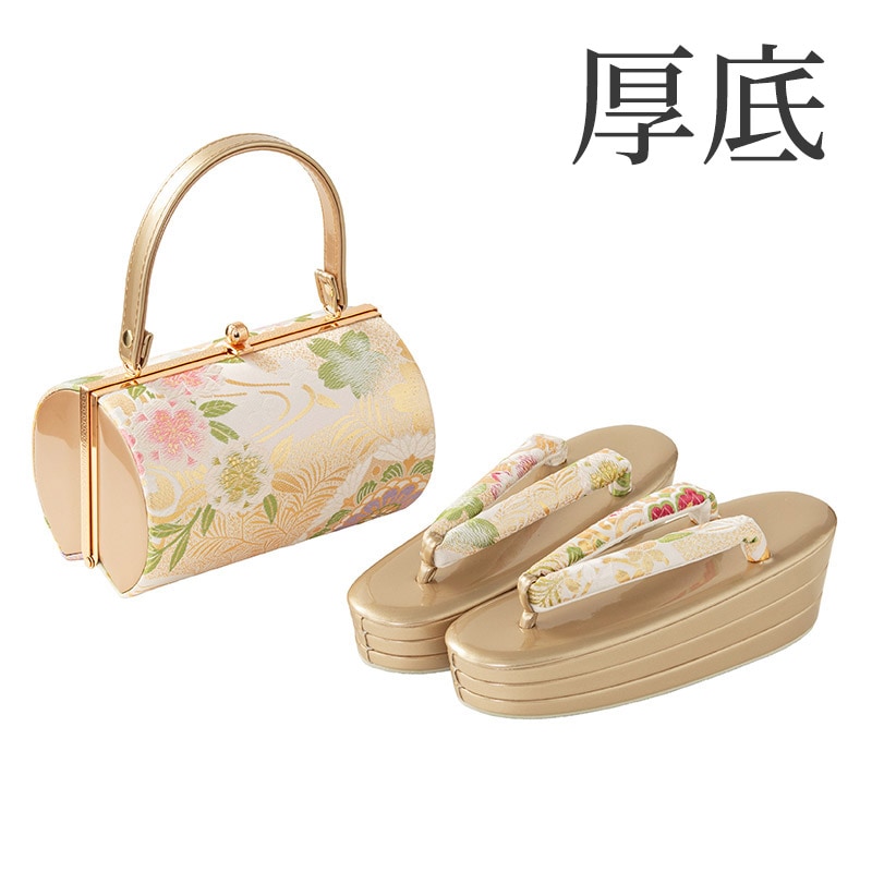 大人和装,婦人和装小物,草履・バッグ,振袖向き,草履バッグセット |衣裳