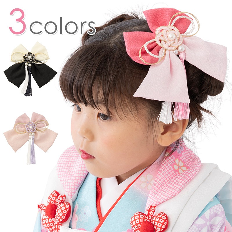 髪飾り 水引 リボン 中国製