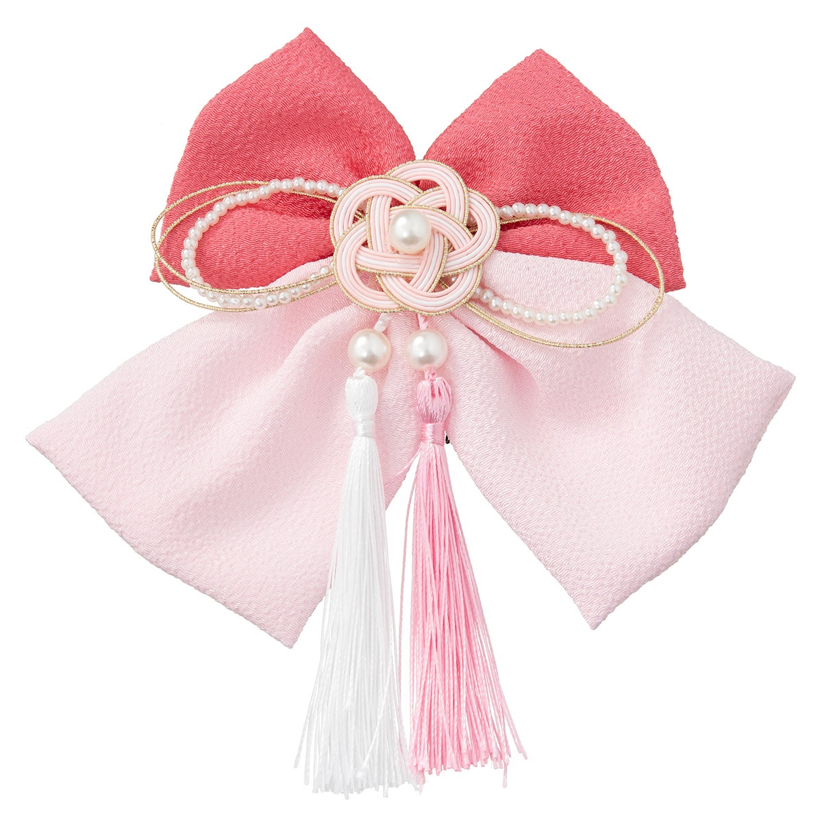 髪飾り 水引 リボン 中国製