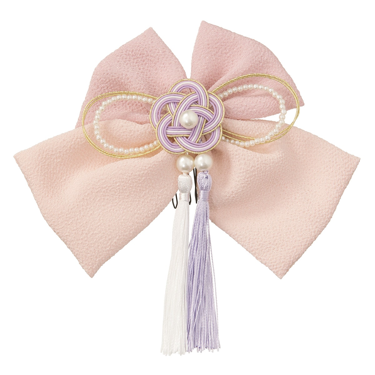 髪飾り 水引 リボン 中国製