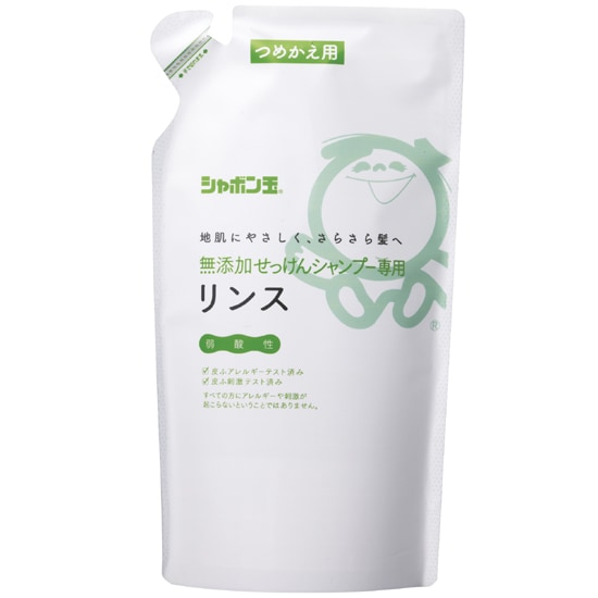 シャボン玉 無添加せっけんシャンプー専用リンス詰替 420ml | アイテム