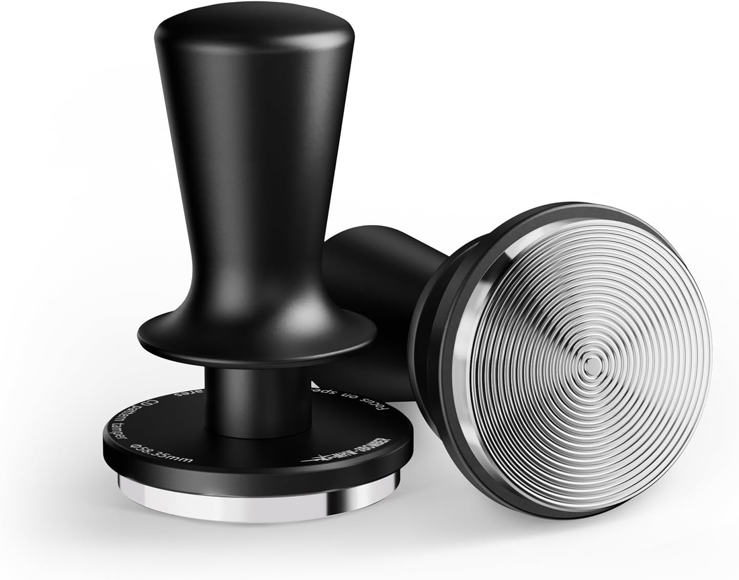 Portafilter w/ Double Spout & Synesso Black Handle / 2 Cups