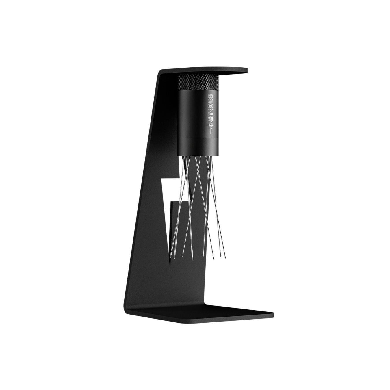 Portafilter w/ Double Spout & Synesso Black Handle / 2 Cups