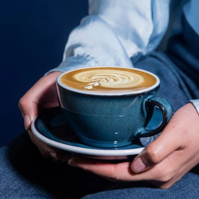 冬カラー】Egg Cappuccino Cup＆Saucer / 200ml