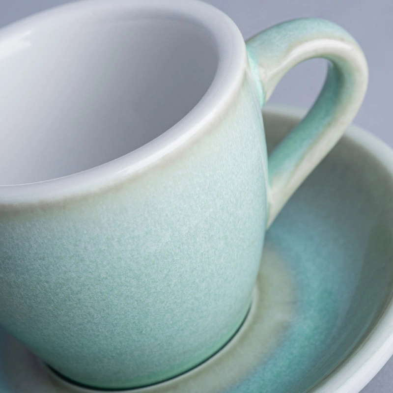 春夏カラー】Egg Cappuccino Cup＆Saucer / 200ml