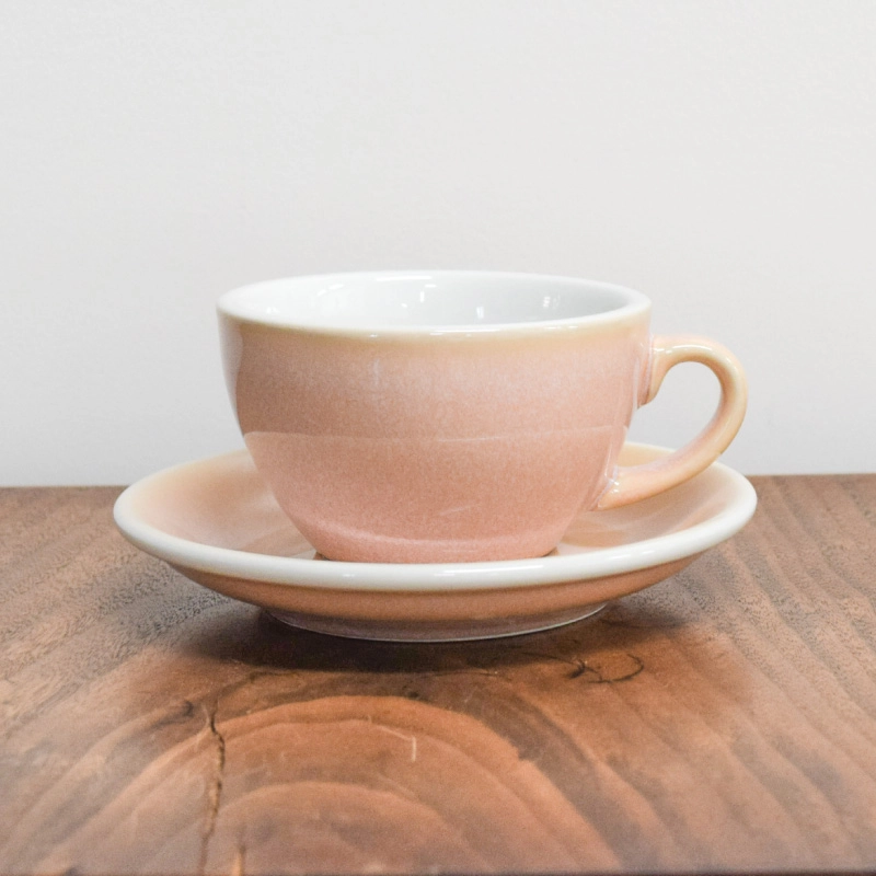 春夏カラー】Egg Cappuccino Cup＆Saucer / 200ml