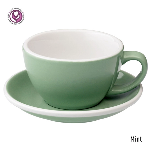Egg Cafe Latte Cup＆Saucer / 300ml
