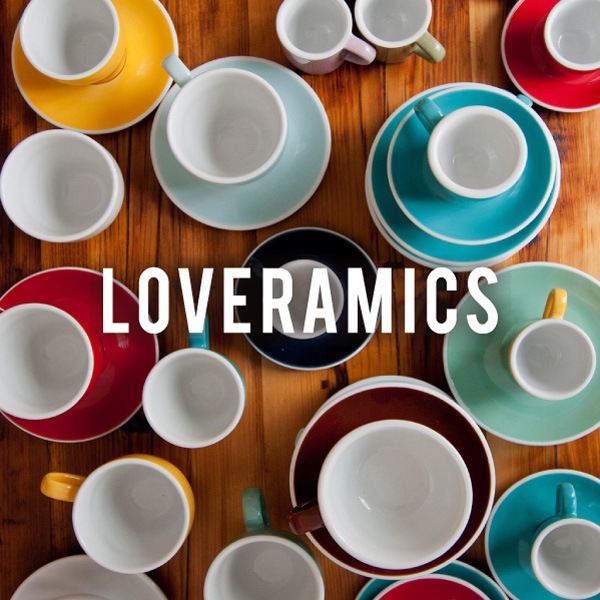 LOVERAMICS Brown Espresso Cups and Saucers Egg Style, 80ml (2.7 oz